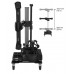 C-Track shop floor stand